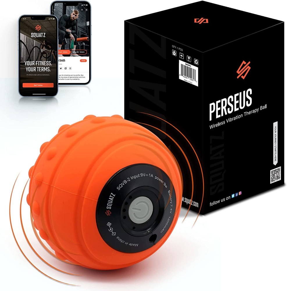 Squatz SQVB-2 Eva Wireless Vibration Massage Ball