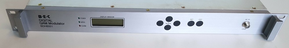 BEC BDH 6001 Digital QAM Modulator