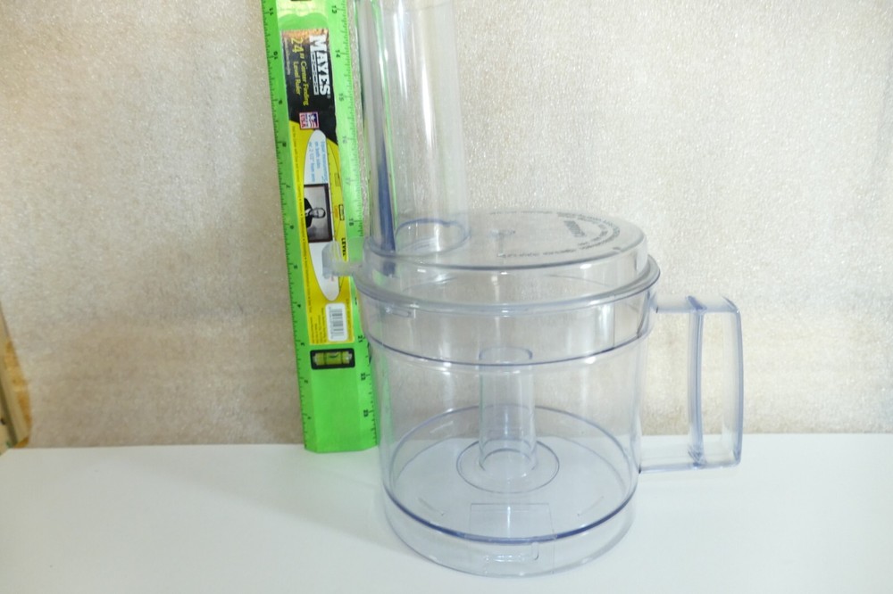 Hamilton Beach Food Processor 70100 Replacement Plastic Work Bowl And Lid ONLY