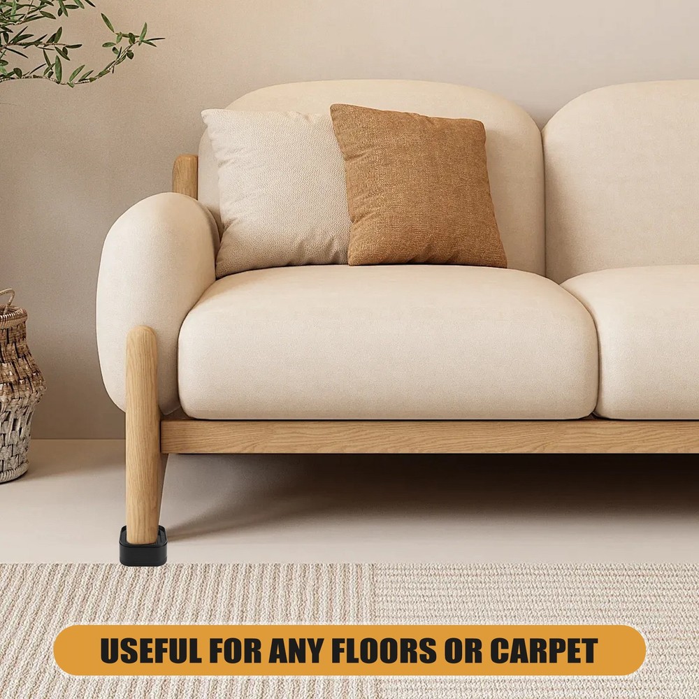 Furniture Risers Adjustable Bed Risers 1.38In Stackable Heavy Duty Bed8118