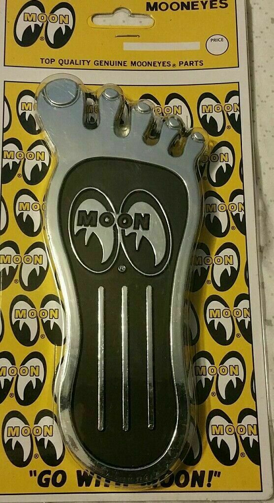 MOONEYES GAS PEDAL COVER SMALL FOOT RAT HOT ROD GASSER Dune Buggy R3034S