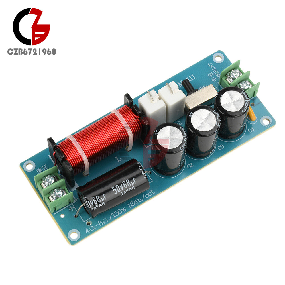 150W Midrange Speaker Frequency Divider Audio Crossover For HiFi Amplifier DIY