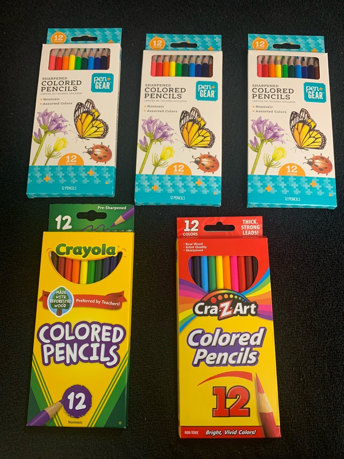 Ultimate Back to School Supply Bundle Kit 180 Items Elmer Ticonderoga Bic etcNEW