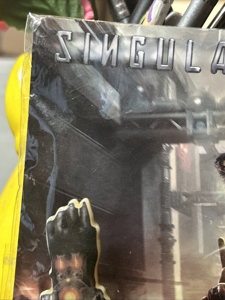 Singularity Promo Xbox 360 PS3 Comic Con Magnet Pin Tag Magnet SEALED