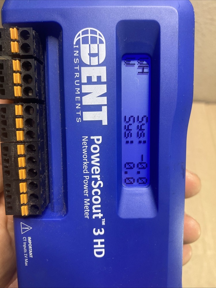 Dent PowerScout 3 PS3HD-R-D-N HD Power Submeter (UNTESTED)