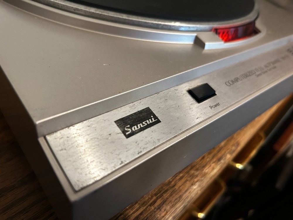Working Viuntage Sansui FR-D4 Full Automatic Direct Drive Turntable