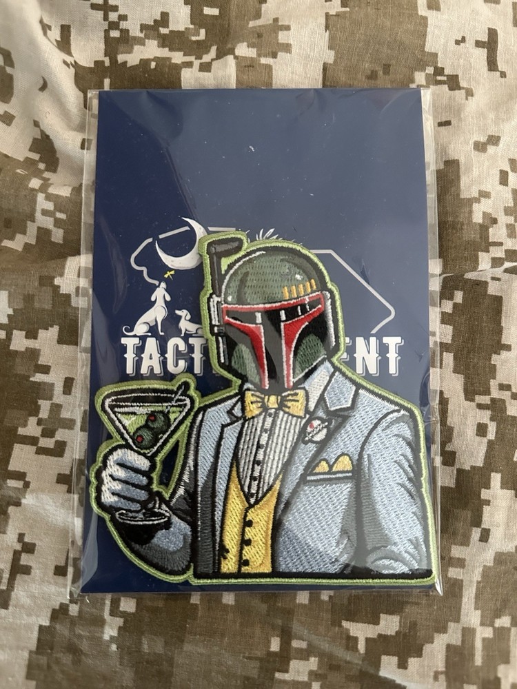 Tactical Gent Boba Fett Drinker Patch