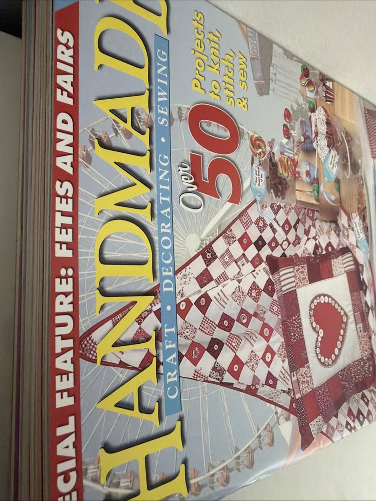 7x handmade magazine craft decorating sewing ideas patterns