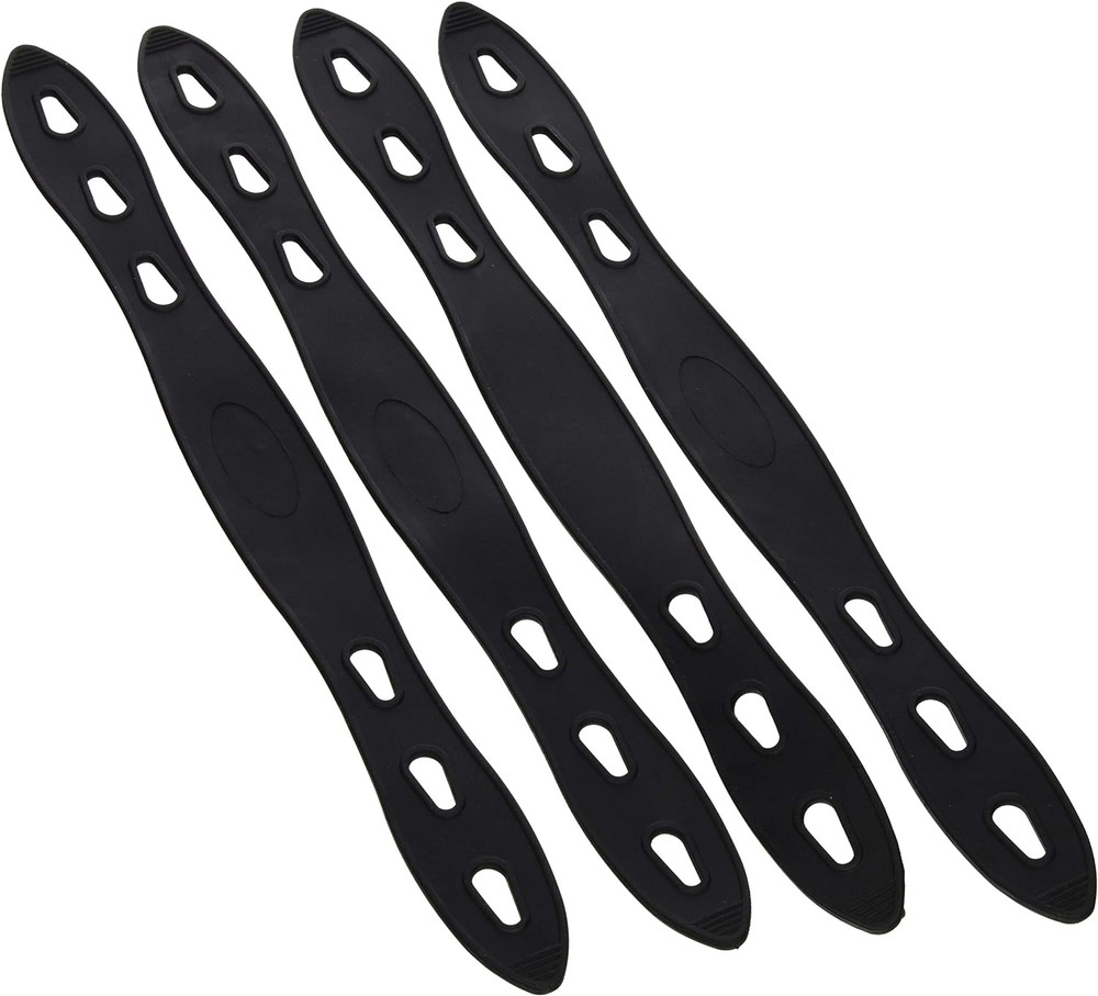 Replacement Rubber Knee Pad Straps Non Slip Thermoplastic 4 Strap Sets 0361