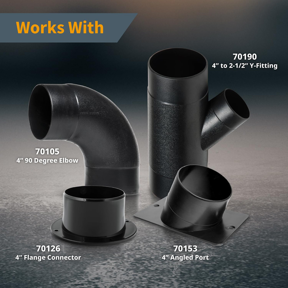 4-Inch Quick Connect & Disconnect Adapter (70112)