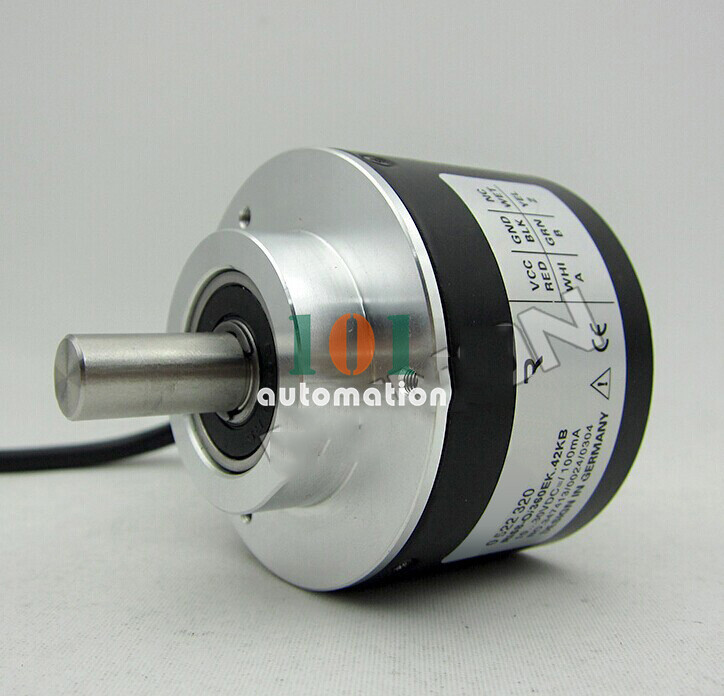 1PCS NEW Solid shaft 10mm encoder RI58-O/360EK.42KB