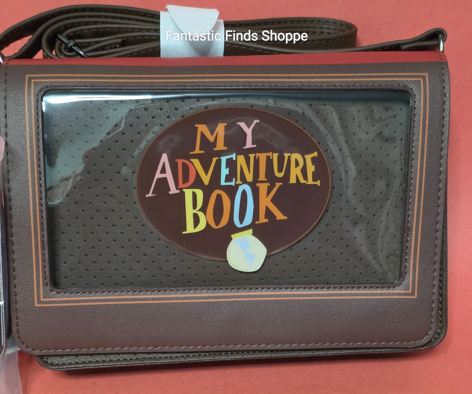 Loungefly Disney Pixar Up My Adventure Book Pin Display Crossbody Bag +Pin NWT