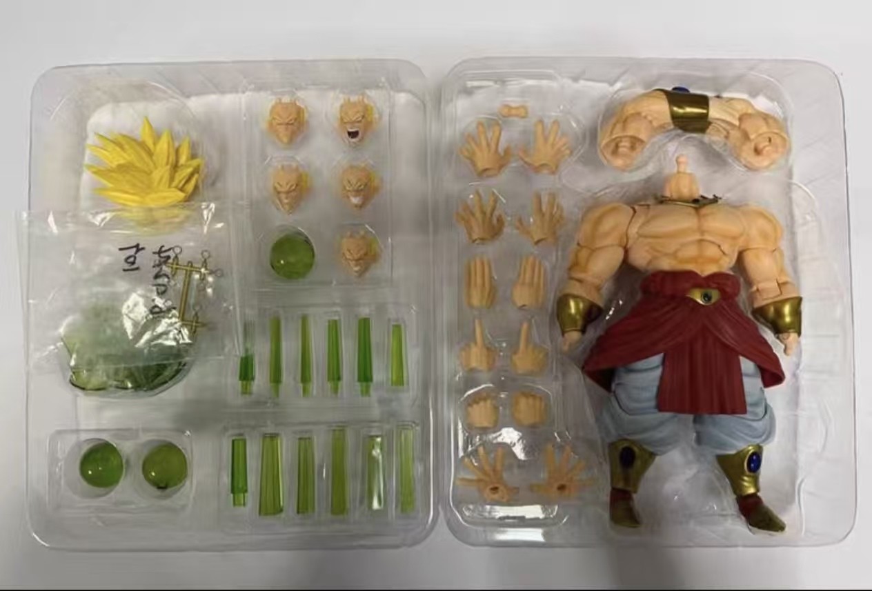 ZT Studio ZT-01 Broly Warrior of the Ancient Yellow Hair 1/12 Action Figure