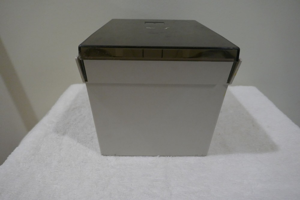 Vintage Multi-Media Floppy Disk CD Storage Container