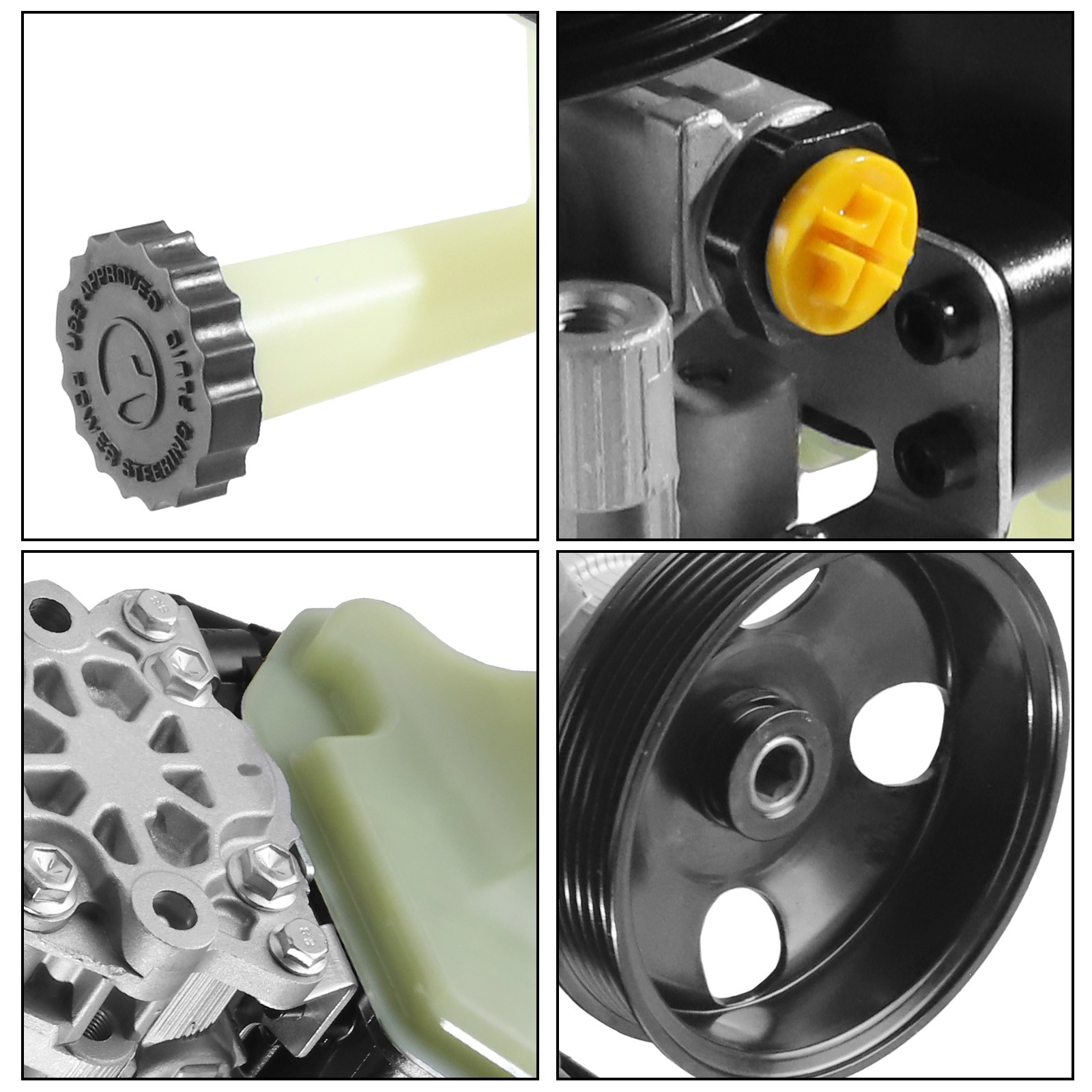 Power Steering Pump for Dodge Charger SRT Hellcat 6.2L 15-19 & SRT8 6.4L 2012 14