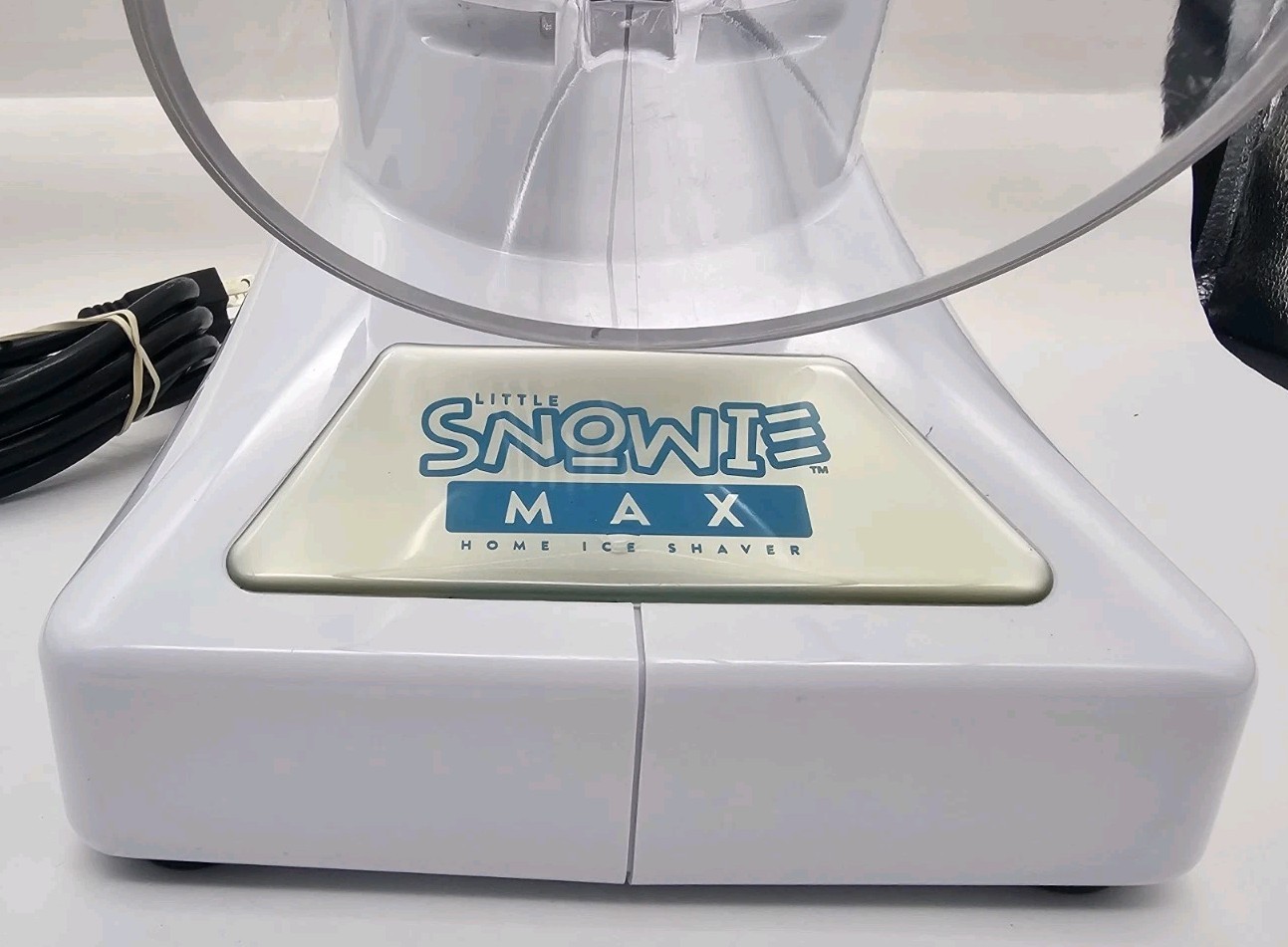 Little Snowie Max Snow Cone Machine Premium Shaved Ice Maker