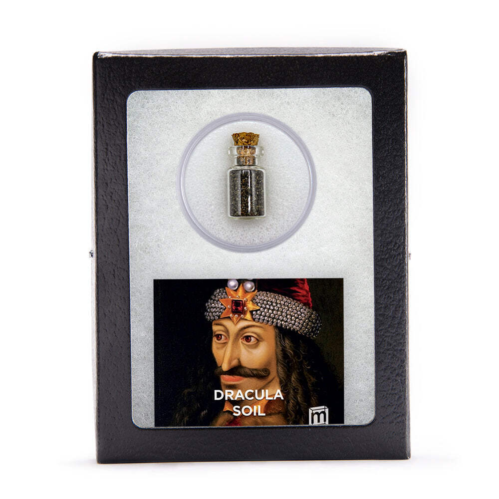 Dracula Soil 🦇 - Cetatea Poenari Soil Sample - Vlad Tepes III - Halloween Decor