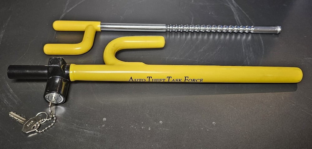 Auto Theft Task Force Steering Wheel Lock New