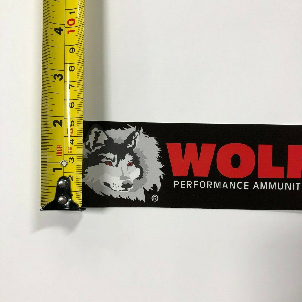 Wolf Performance Ammunition Sticker Decal Shot Show 2022