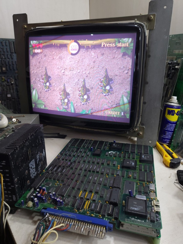ZERO POİNT ARCADE PCB JAMMA TESTED WORKING