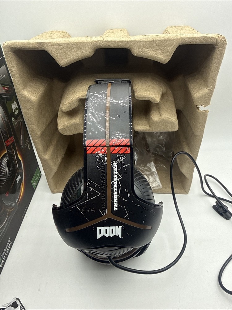 Xbox One And Windows Thrustmaster Headset Doom Edition Super Rare!