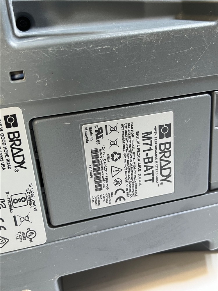 Brady BMP71 Portable Thermal Label Printer