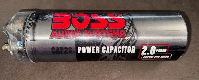 Boss Audio Systems CAP2S Power Capacitor 2.0 Farad