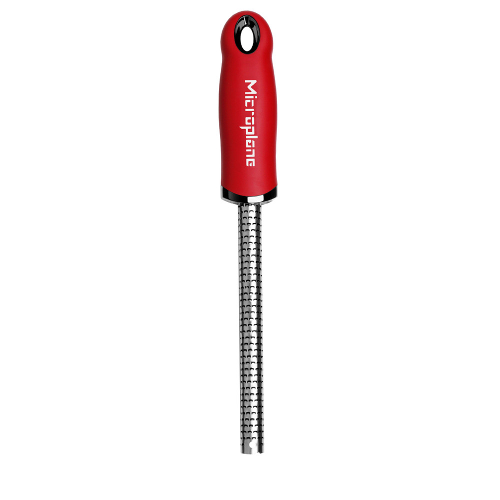 Red Microplane Mini Rasp Spice Grater - Perfect for Zesting & Grating