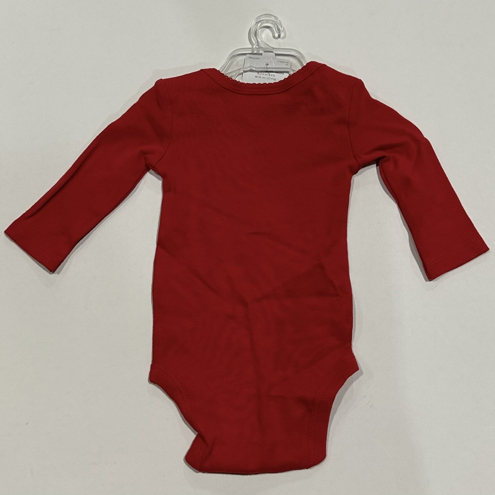 Baby Girls' Heart Bodysuit - Just One You made by carter's Red Newborn NWT