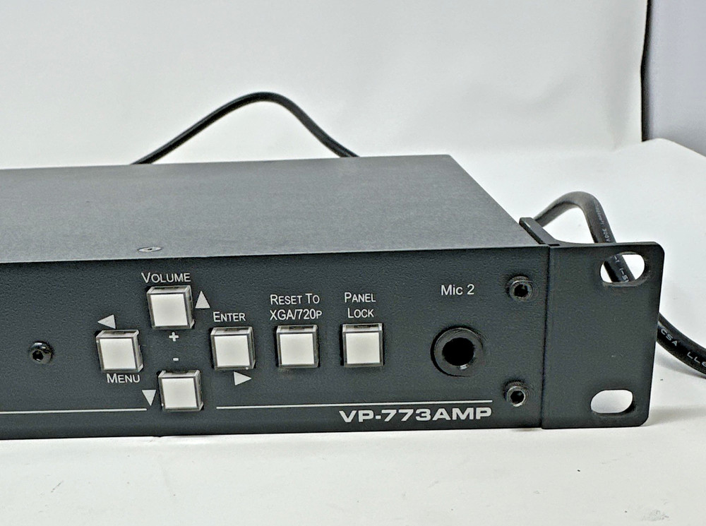 Kramer VP-773AMP Presentation Switcher Scaler HDMI DP Tested