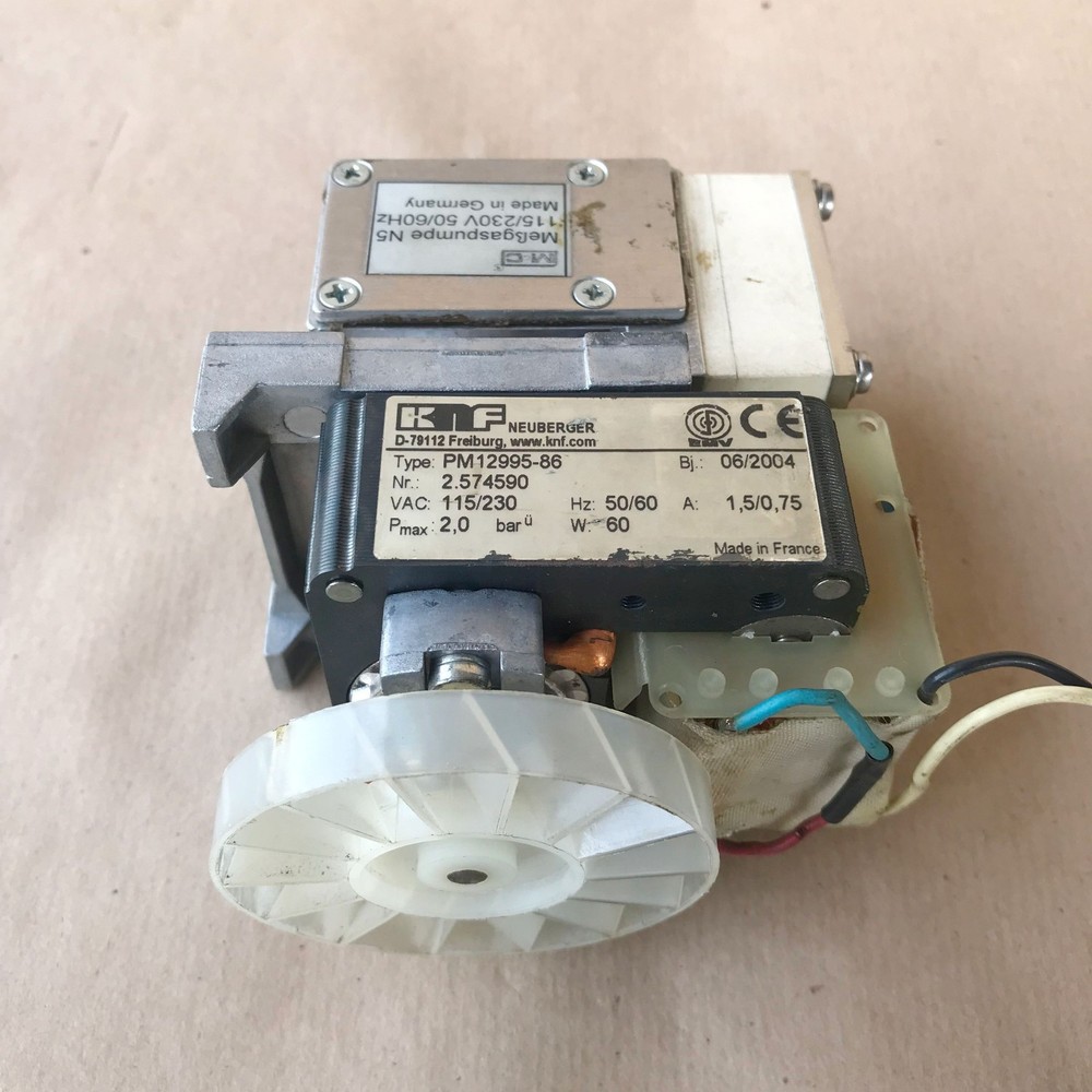 KNF PM12995-86 DIAPHRAGM VACUUM PUMP