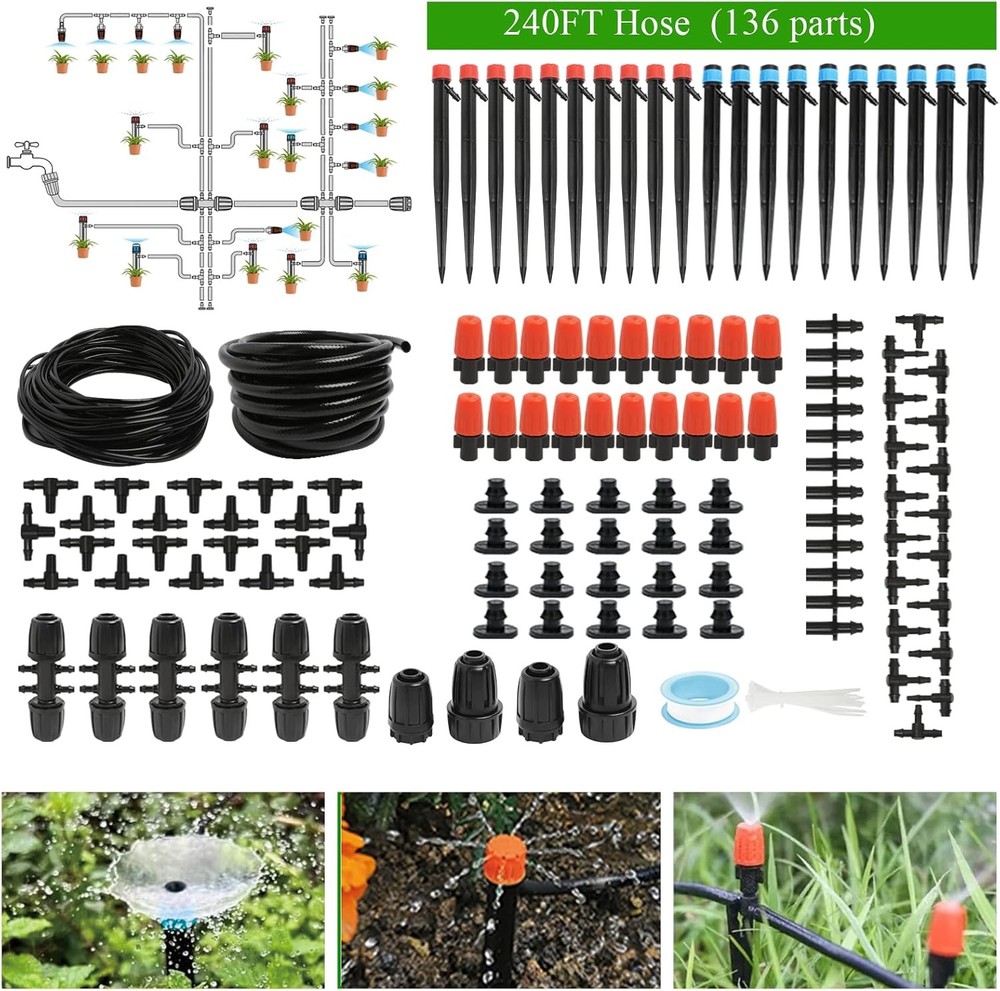 Drip Irrigation Watering System Kit