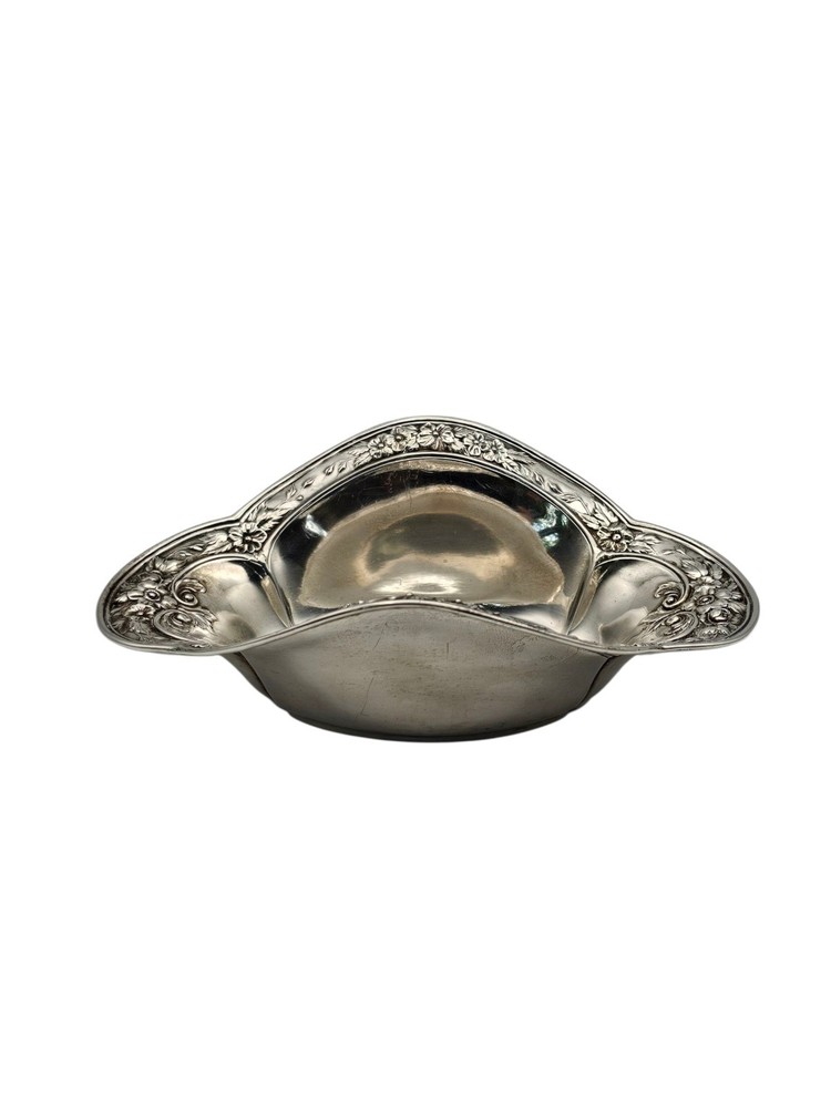 Early 20th Century Sterling Victorian Style Dish