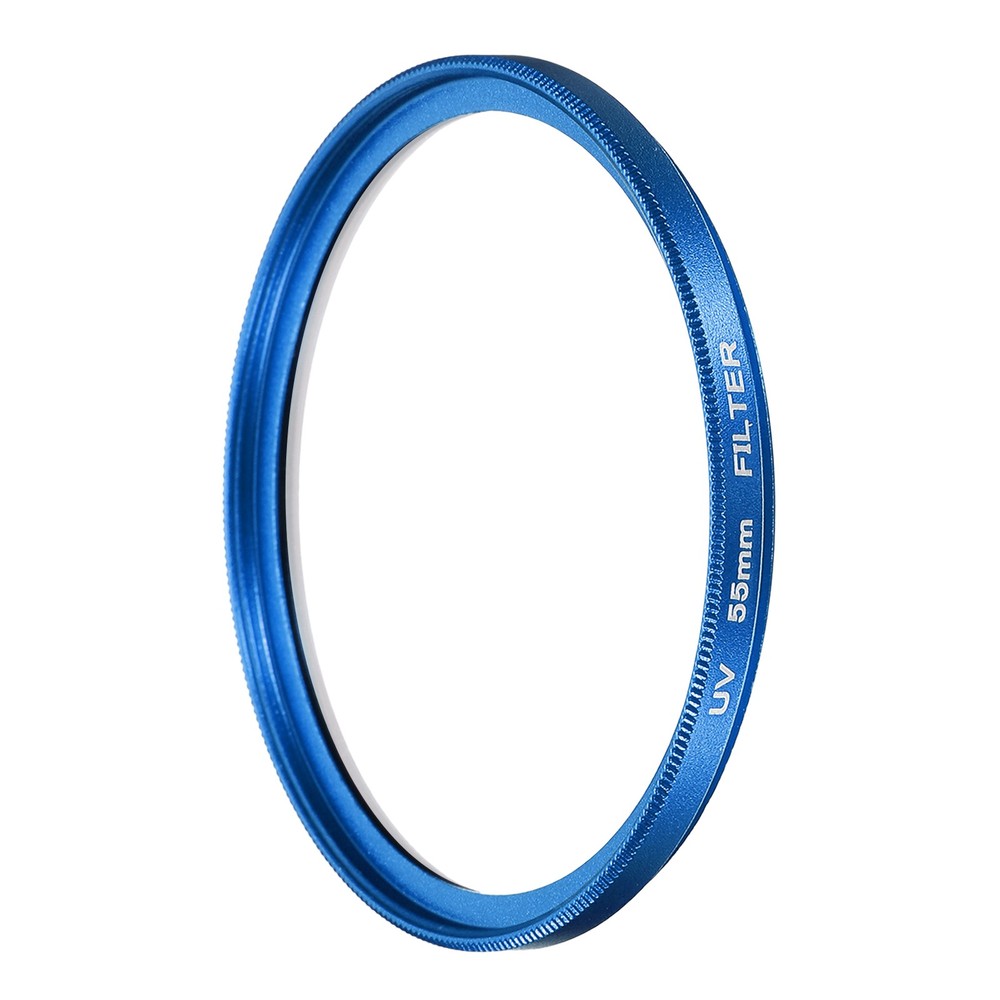55mm Ultra Slim Lens Filter Multi Coating Camera Len Filter, Blue
