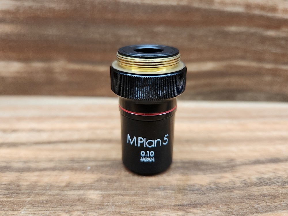 Olympus MPlan 5 0.10 Japan 408598 untested