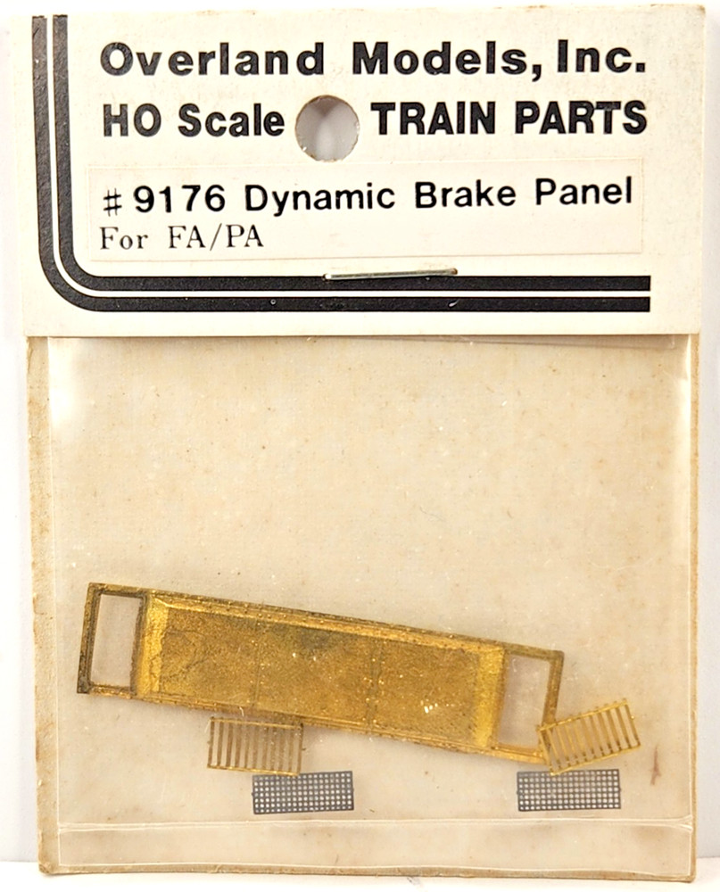 HO Scale Overland Models #9176 Dynamic Brake Panel for FA/PA (1 set/pkg.)
