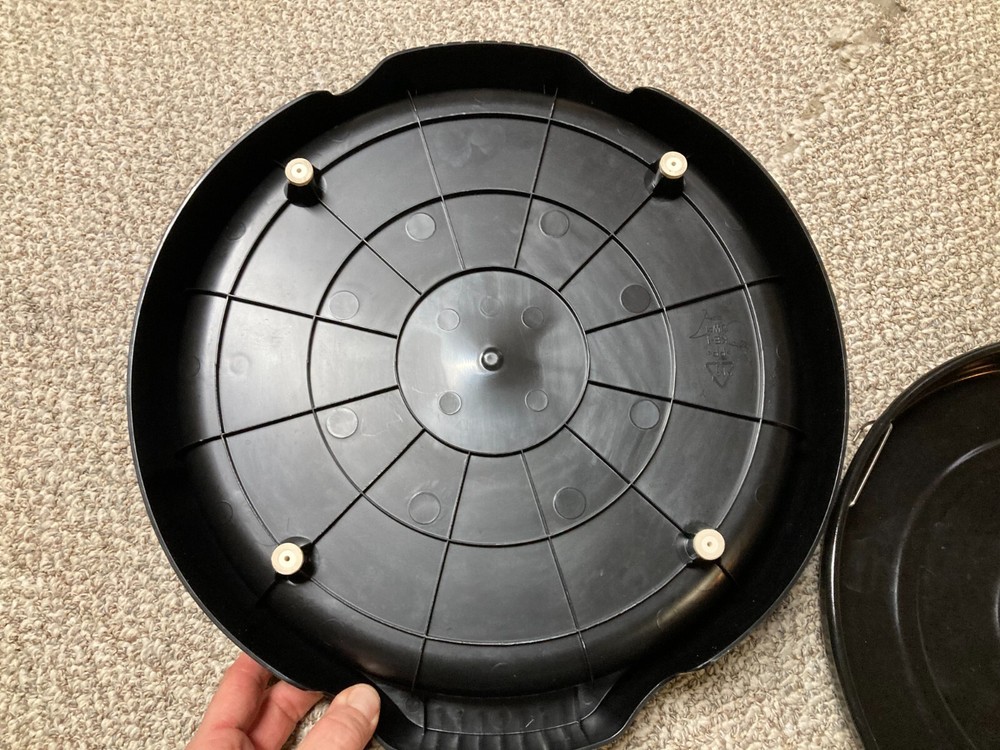 Nuwave Pro Plus 20361 1nfrared Oven Replacement Black Base & Drip Tray & Grate