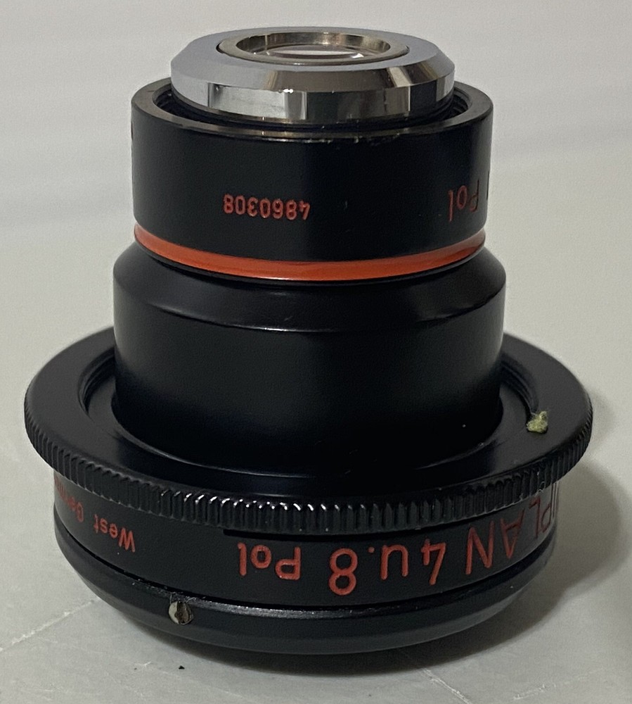 Zeiss Epiplan 4/0.1 Pol Microscope Objective W/ INKO Interference Contrast