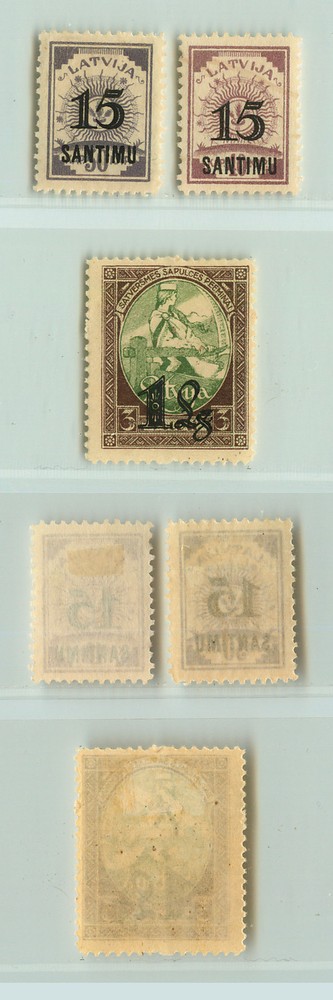 Latvia 🇱🇻 1927 SC 132-134 mint . rt7510