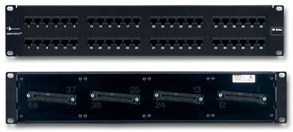 Siemon 48 Ports Quick-Patch Panel HD5-QP-48