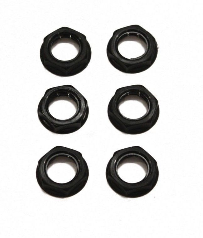 6 x CLIFF Nut 1/4" Fits Marshall Amplifiers Jack Nuts
