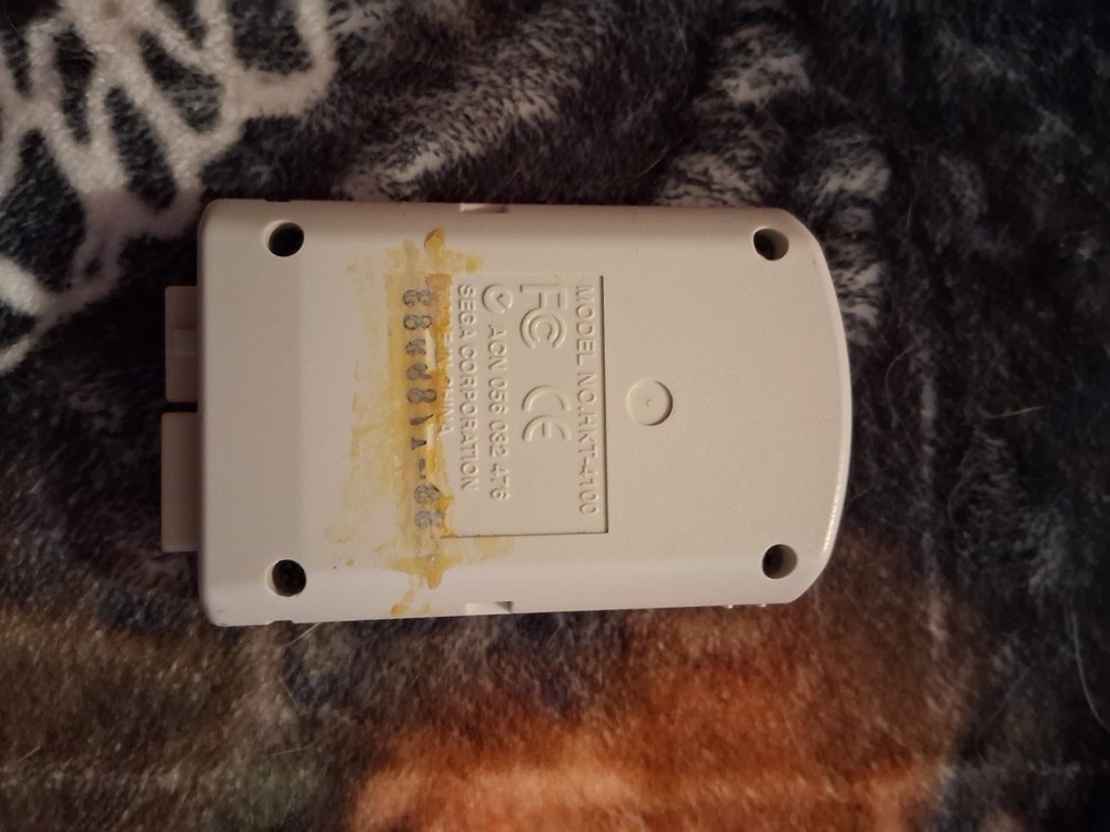 Sega Dreamcast 4X Memory Card HKT-4100