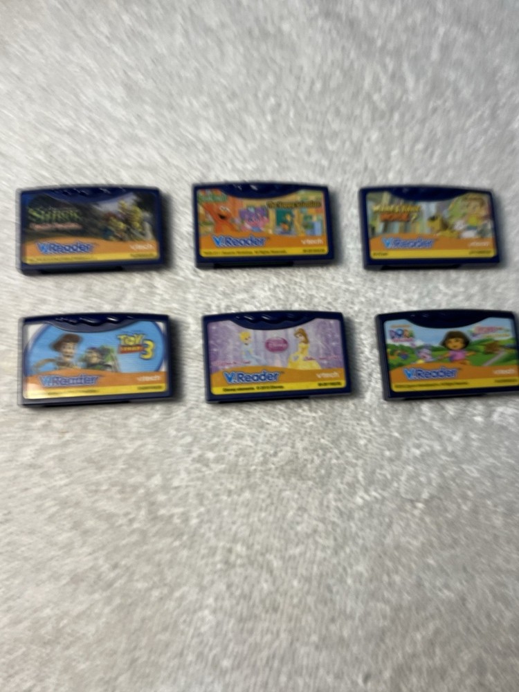 Vetch V.Reader Learning Game Cartridges ( 6 )