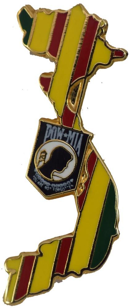VIETNAM POW HAT PIN