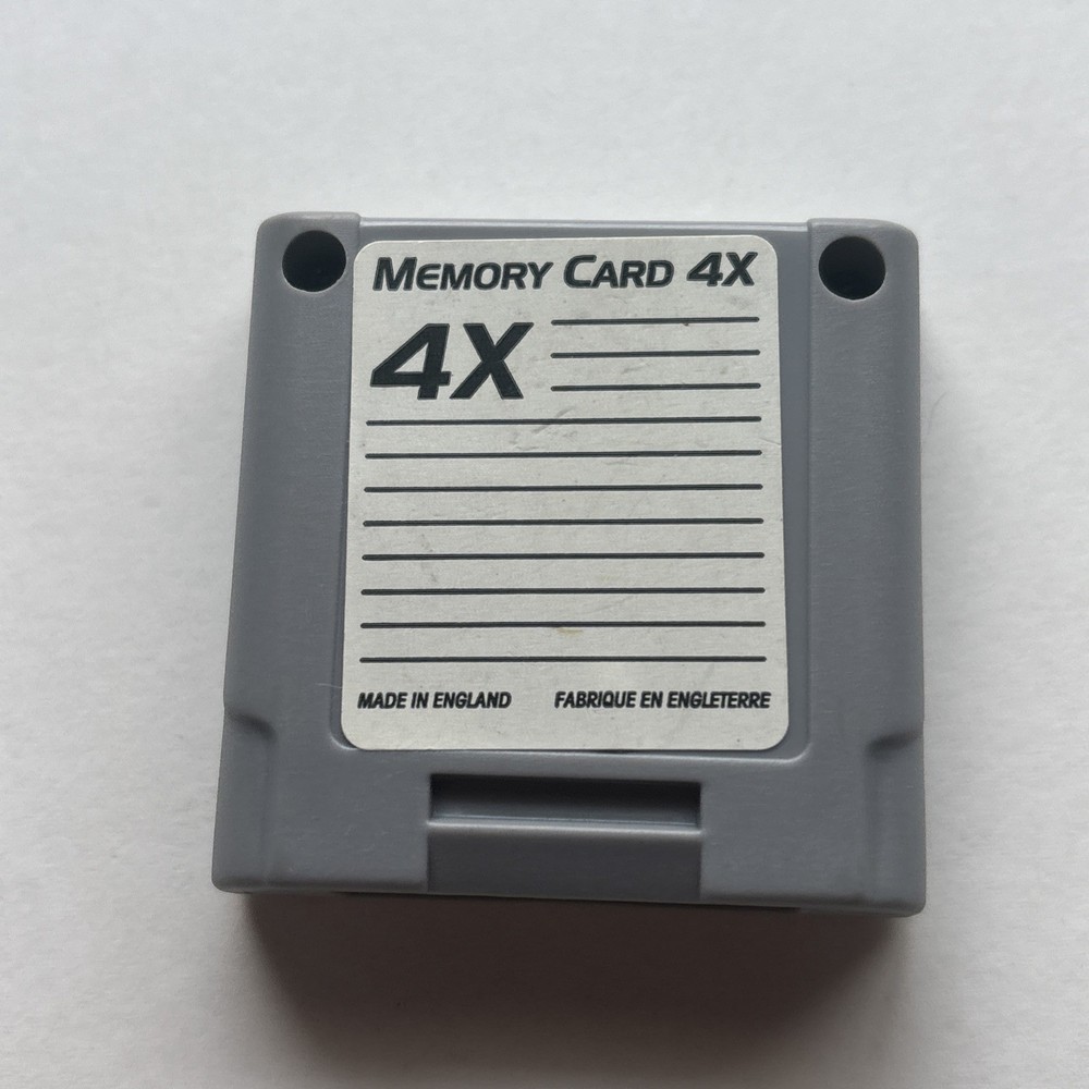 Nintendo 64 N64 Interact Memory Card Plus Save Games TESTED