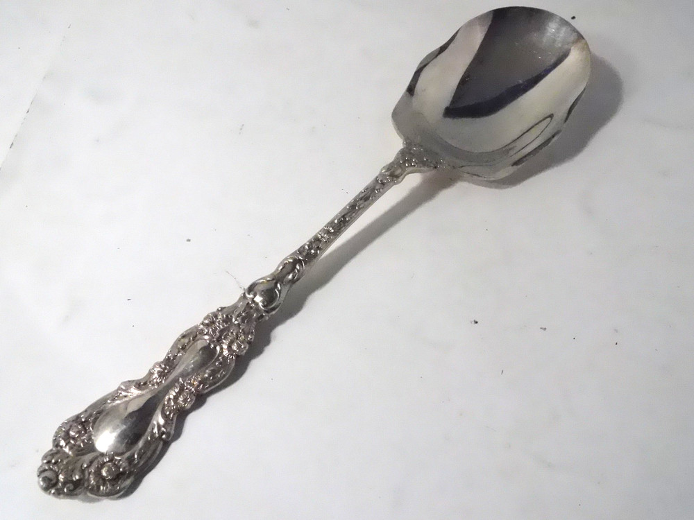 Gorham EP Silverplate CHRYSANTHEMUMLarge Serving Spoon