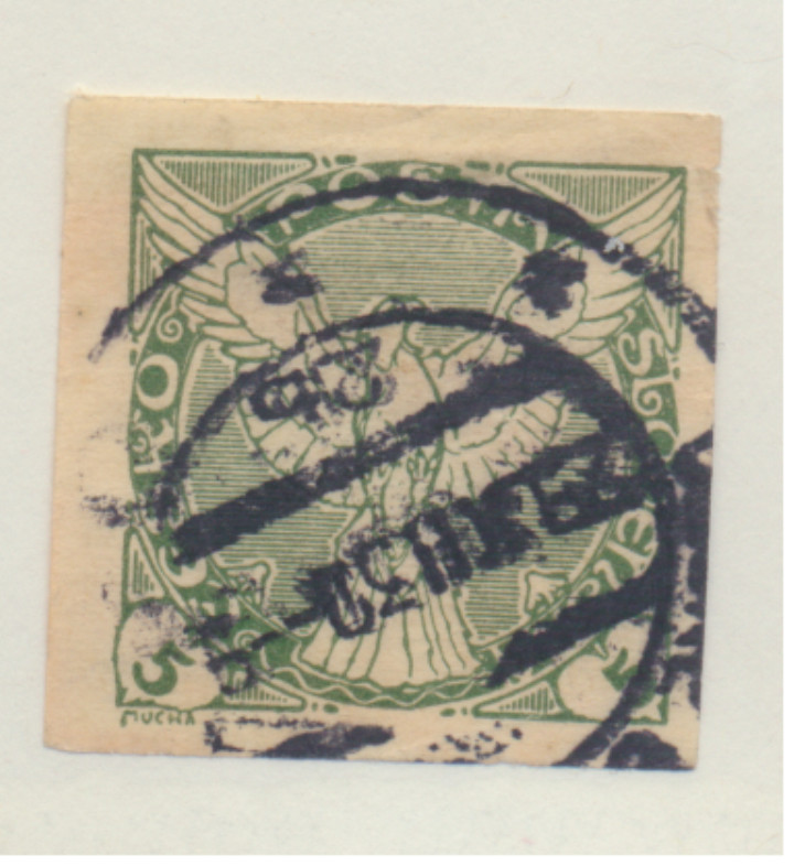 Czechoslovakia Stamp Scott #P2, Used