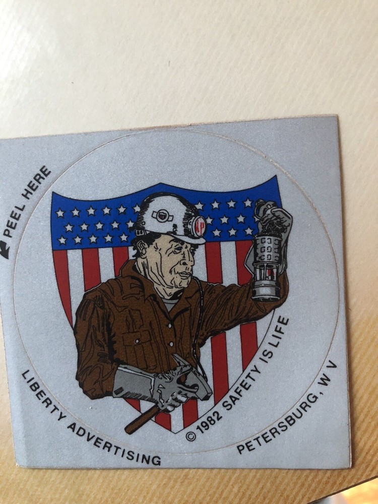 coal mining stickers Nice Vendor