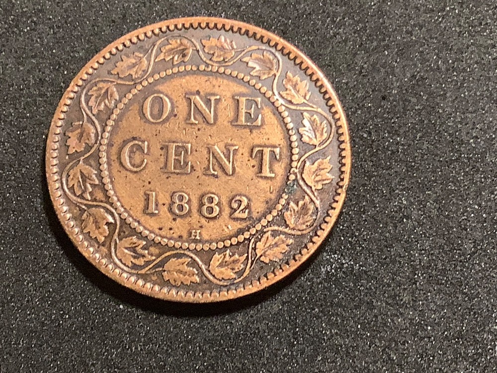 CANADA LARGE CENT 1882 H