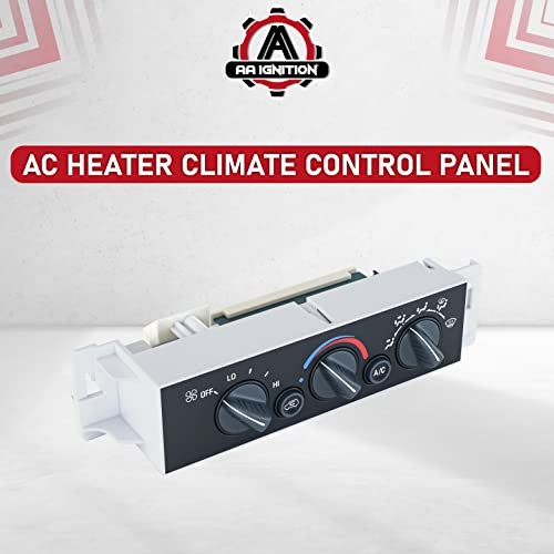 AC Heater Climate Control Module for Chevy, Without Rear Defogger Button
